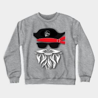 Funny and cool pirat Crewneck Sweatshirt